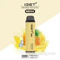 Custom Vaporizer 3000 พัฟความจุขนาดใหญ่ vape e-cigarette